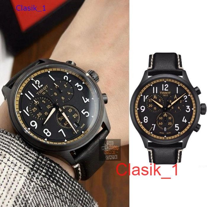 Original 100%!! Tissot Chrono XL Vintage T116.617.36.052.02 Swiss Made Garansi Resmi 2 Tahun