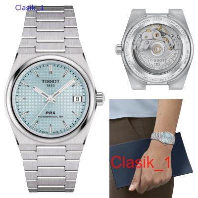 Original 100%!! Tissot Prx Powermatic 80 T137.207.11.351.00 Jam Tangan Wanita Analog Automatic 35mm 
