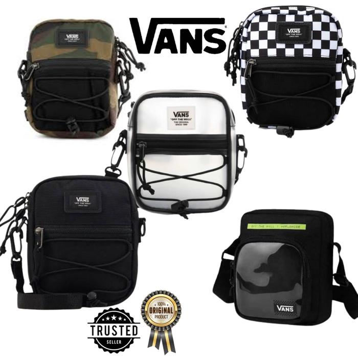 HRG DISKON ORIGINAL VANS SLINGBAG / VANS SHOULDERBAG / VANS WAISTBAG / TAS BAHU VANS 100% ORIGINAL B