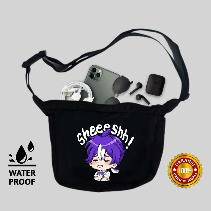 SALE ( Original ) COD tas slempang esport pria wanita RRQ EVOS ONIC efg sling bag distro anime one p