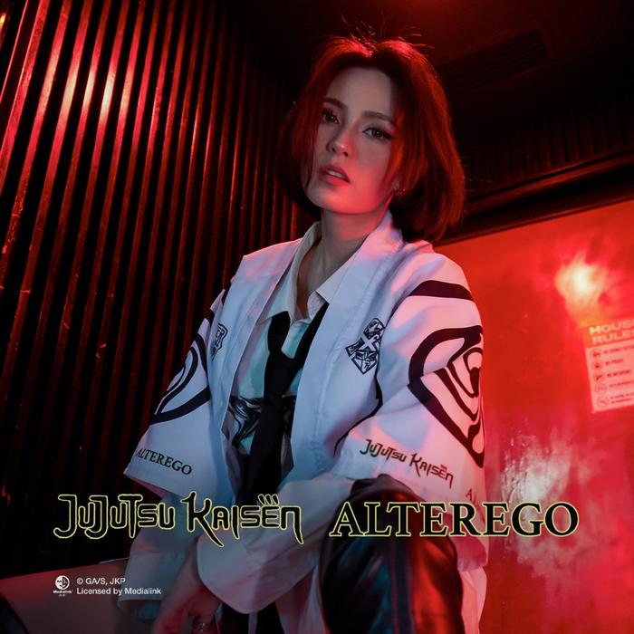 eL- ALTER EGO X JUJUTSU KAISEN HAORI KIMONO WHITE