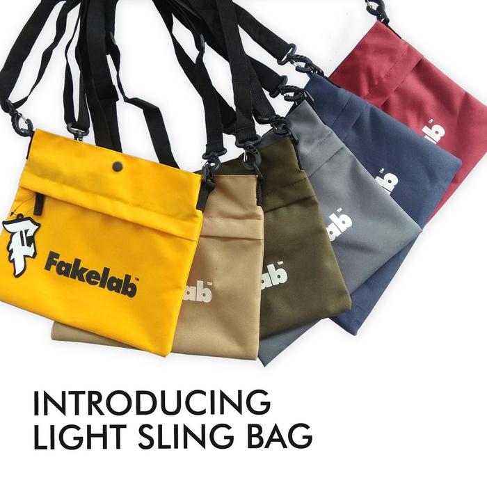 PROMO Fakelab Sling Bag Light Fakelab / Tas