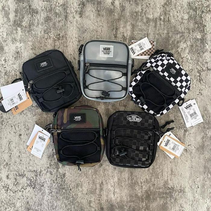 PROMO Promo Sling Bag Vans Original Tas Selempang Pria Wanita Termurah Terlaris Tas Slempang Tas Bah