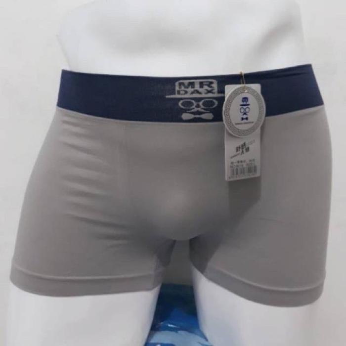 eL- MR DAX | Celana Dalam BOXER Pria Seamless Rajut / CD Cowok Laki - Size M,L,XL,XXL - MR DAX 296
