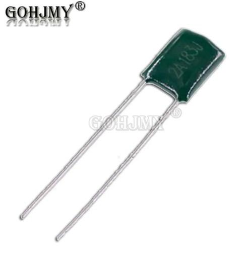 Ready 50PCS POLYESTER FILM ACITOR 100V 1NF 1.5NF 2.2NF 220NF 330NF