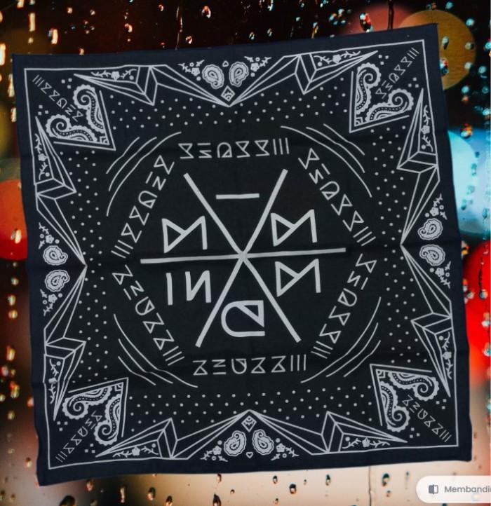 Bandana Slayer Multiguna Motif Lawless Uk50 Cm