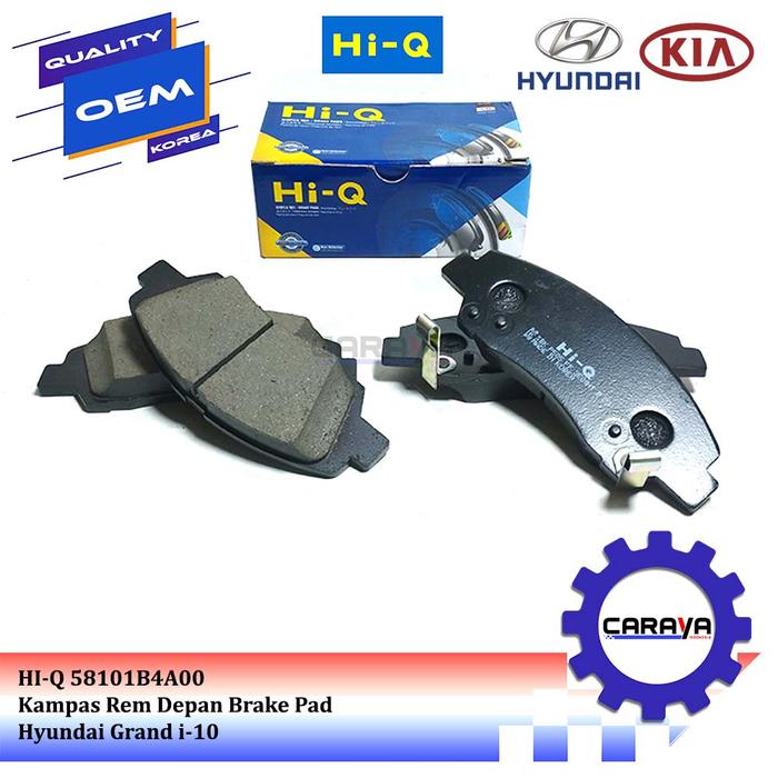 Kampas Rem Depan Brake Pad Hyundai Grand I-10 I10 Original Hi-Q Import Korea