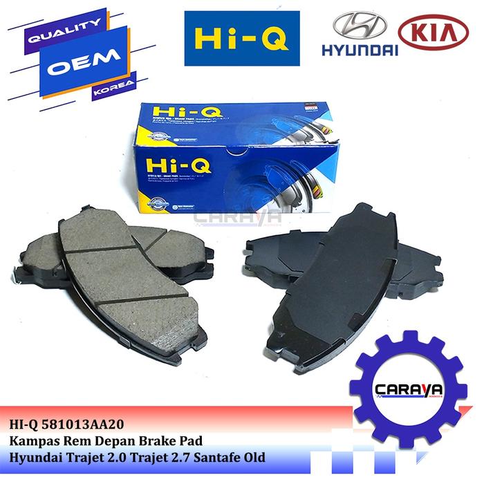 Kampas Rem Depan Brake Pad Hyundai Trajet 2.0 Trajet 2.7 Santafe Old