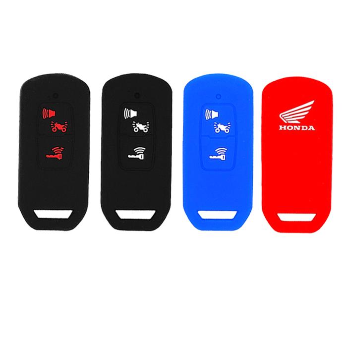 AKSESORIS MOTOR Motorcycle Silicone Key Cover Case For Honda Pcx 160 Adv 160 Adv 350 Scoopy 2023 Var