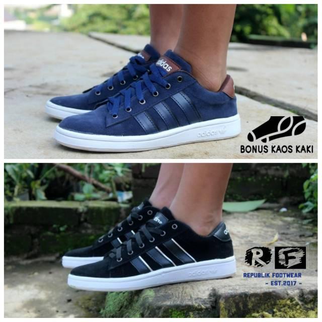 (New) Adidas Derby /Adidas Neo /Sepatu Adidas Casual /Adidas Derby Go /Sepatu Casual/Sepatu Sekolah 
