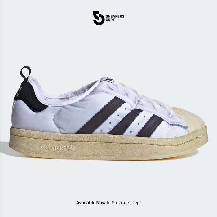 (New) Sepatu Sneakers Pria Adidas Puffylette "Superstar" Slip On Hp6697 Original