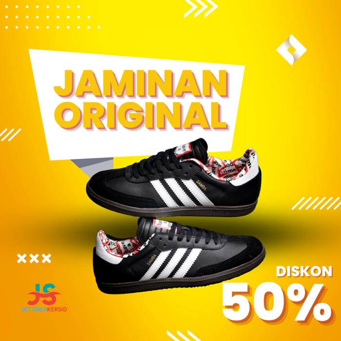 (New) Adidas Samba Og Have A Good Time Core Black White Gum