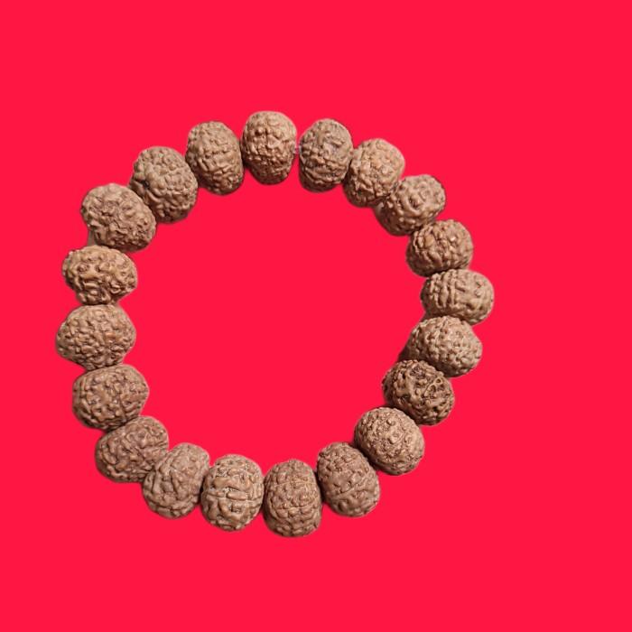 Gelang Jenitri Mukhi 7 Rudraksha Original Garis 7