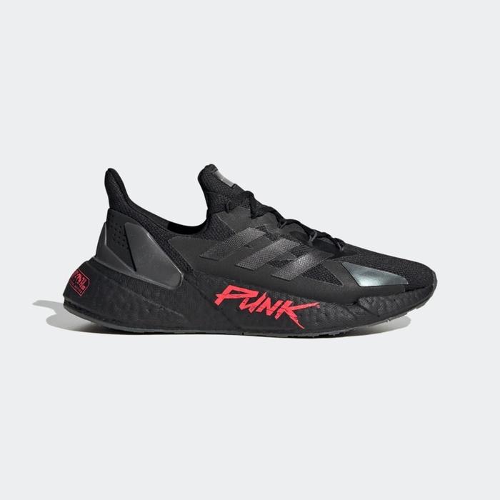 (New) Adidas X9000L4 X Cyberpunk 2077 Core Black Red Original Sneakers