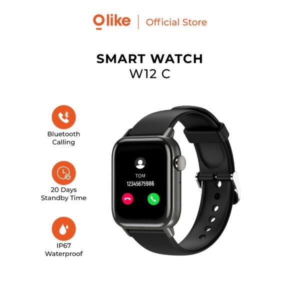JAM TANGAN UNISEX OLIKE SMARTWATCH HORIZON W12C W12 C