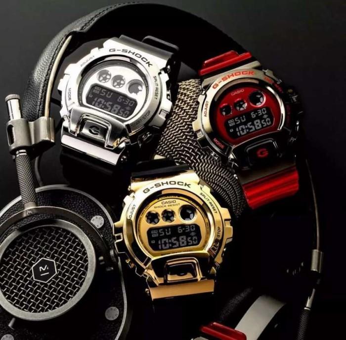 JAM TANGAN STAINLESS CASIO G-SHOCK GM-6900 GM6900 GM6900B 4 GM6900G 9