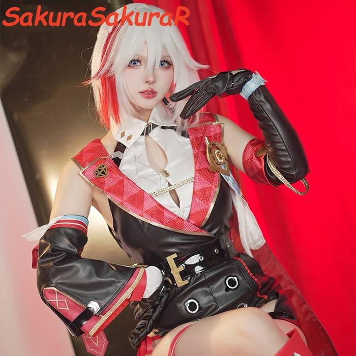 Star Rail Topaz Cosplay Costume Honkai Star Rail Topaz Numby Cosplay Sexy Costume Topaz of Debt Retr