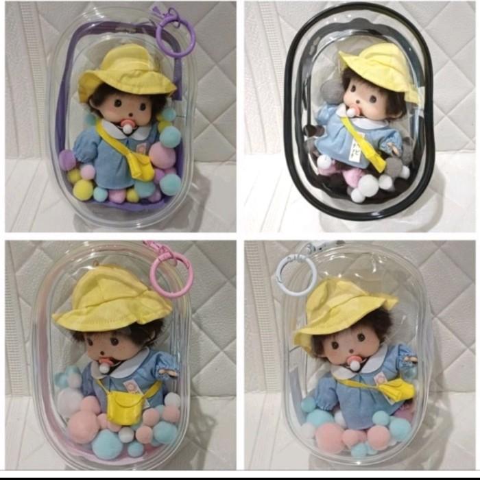 POUCH PVC LABUBU/POPMART/Crybaby/Tas Bust Labubu /Popmart