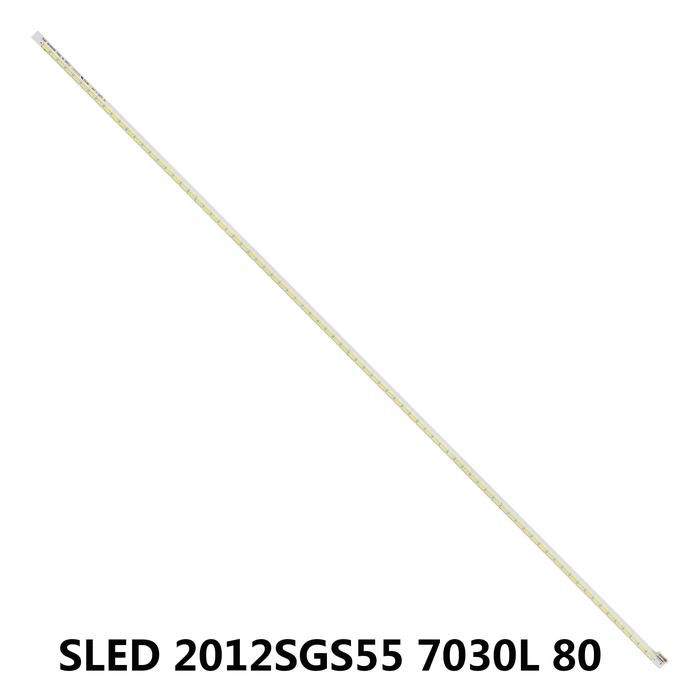LED strip for 55PFL55074H/12 55PFL5527T/12 LJ64-03479A SLED 2012SGS55 7030L 80 REV 1.0 55PFL5537H 55