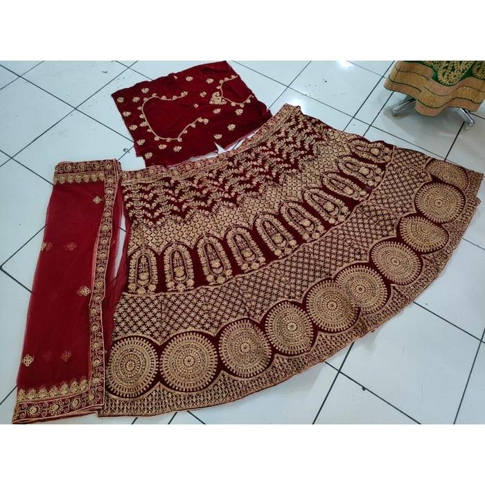 celana rok kembang ori india mewah