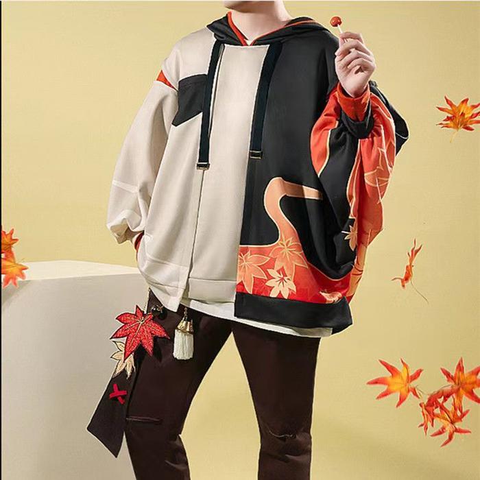 Game Yuanshen Impact Kaedehara Kazuha Doujin Hoodie Genshin Impact