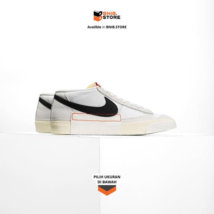 Sepatu Sneaker Pria NIKE Blazer Low Pro Club Summit White [FJ3694 100] Original