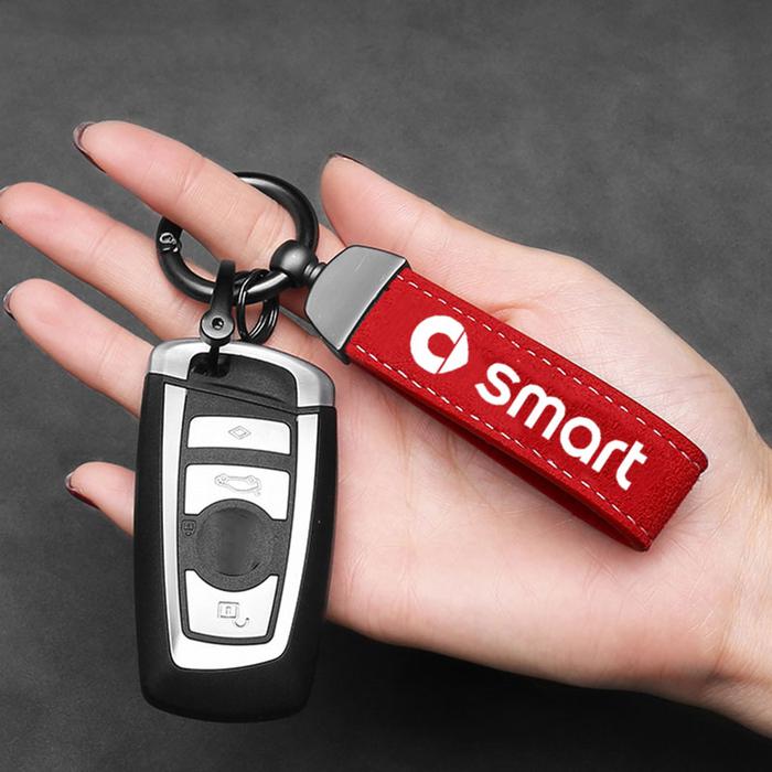 AKSESORIS MOTOR For Smart 451 453 Fortwo Forfour Key Chain for Men Gifts and Cars Key Tag Keyring Fa
