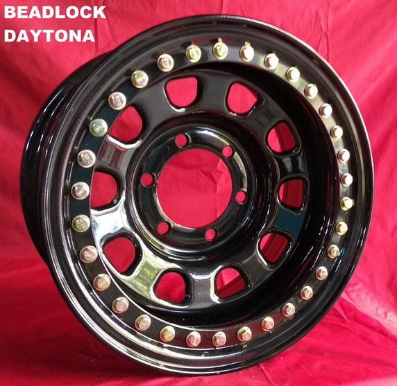 Velg Besi BEADLOCK Daytona HD 17x12 6H 139.7 Untuk Mobil Land Cruiser Hardtop VX80 Ford Ranger