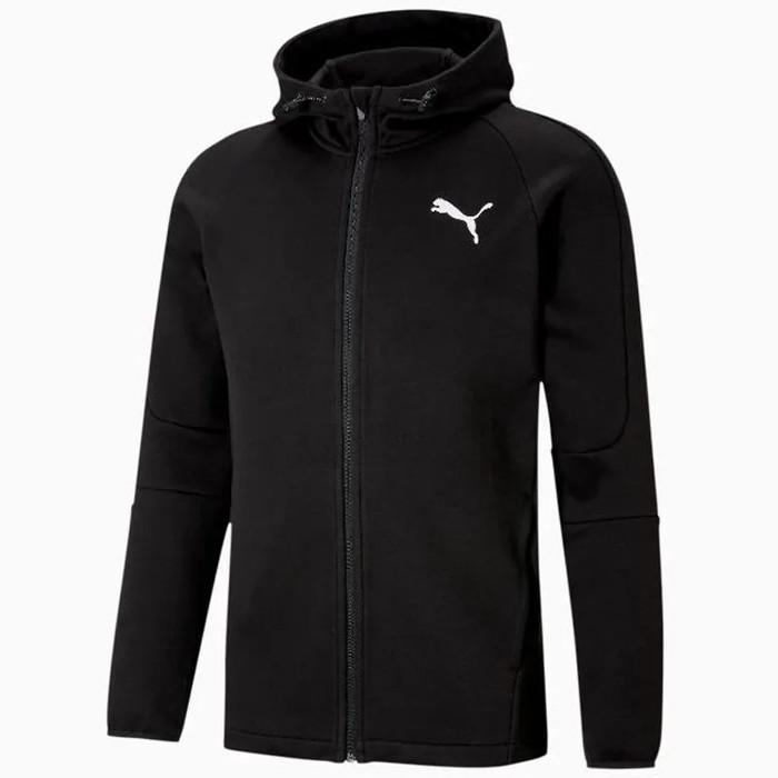 JAKET HOODIE EVOSTRIPE Core FZ Hoodie Puma Black 585812 01