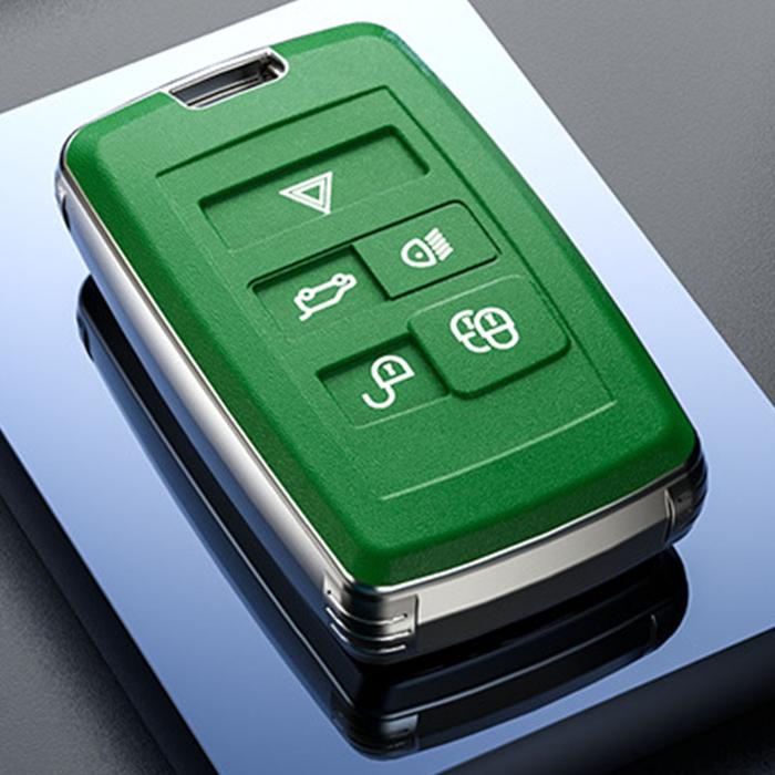 AKSESORIS KUNCI MOBIL TPU Leather Car Key Case Cover Holder for Land Rover A9 Range Rover Sport Evoq