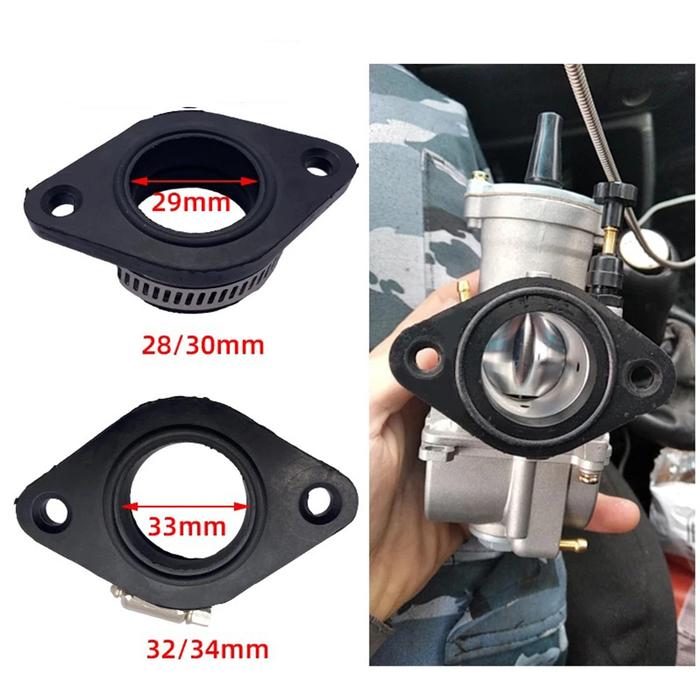 Motorcycle Carburetor Joint Intake Adjuster Interface Carb Adapter For PWK 21/24/26/28/30/32/34mm KE
