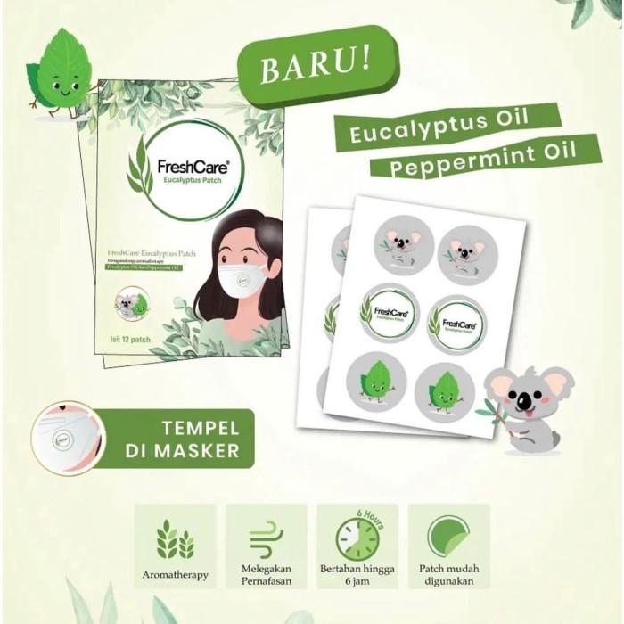FRESHCARE EUCALYPTUS PATCH isi 12 Patch