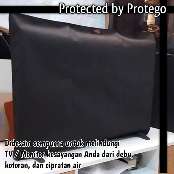Protego Cover Kain Tv Led Monitor Layar 32 - 55 Inch Sarung Penutup Anti Debu Part 2