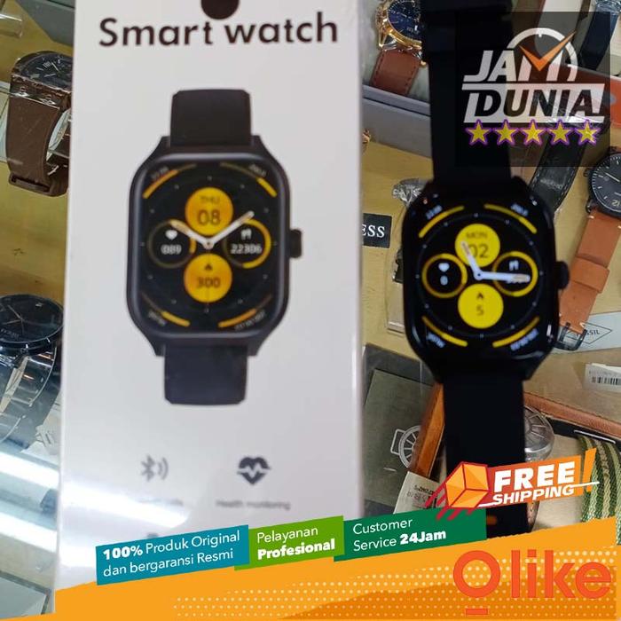JAM TANGAN OLIKE HW56 SMARTWATCH BLACK JAM PRIA WANITA OLIKE WATCH CT
