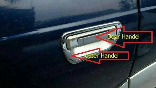 Paket Cover Handle Outer Kijang Kapsul New Efi 97 2000 2003