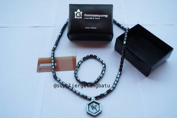 Promo Kalung Iws Lsw Biomagnetik Media Alat Terapi Free Gelang Tangan