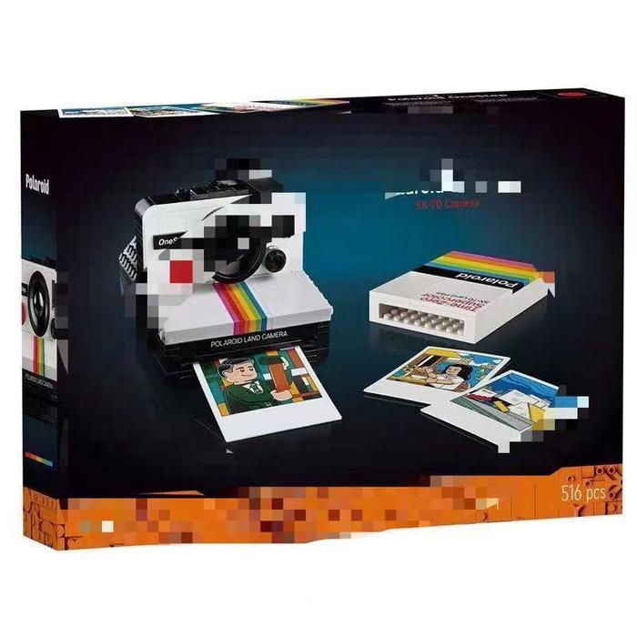DIY building blocks SY8001 SX-70 camera puzzle assembled building blocks boys and girls ornamental t