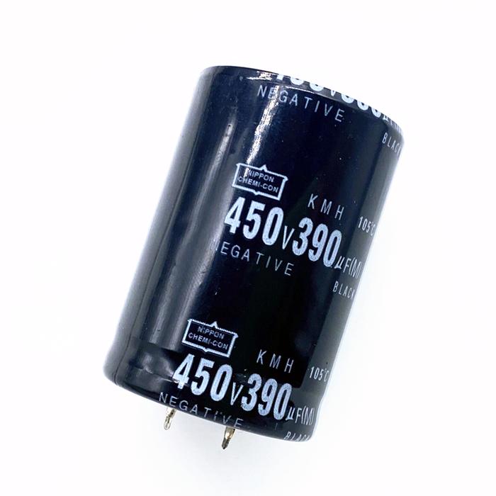 1pcs/lot 450V 390UF Radial DIP Aluminum Electrolytic Capacitors size 35*50 390UF 450V Tolerance 20%