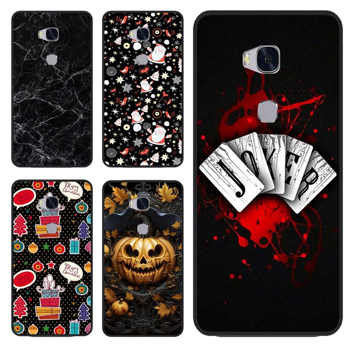 Cute Silicone Case For Huawei Honor 5X 5 X Cover KIW-L21 5.5 " Soft TPU Protection Shell for Huawei 