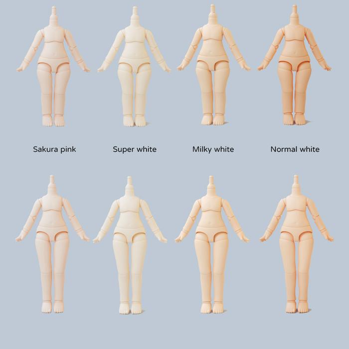 NEW YmY Ob11 Doll Body with shoes for Gsc Head 1/12bjd Obitsu 11 Repories Replacement Joint Hand nen