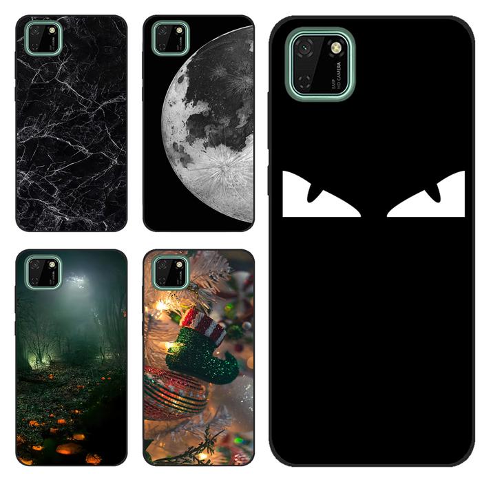 For Huawei Y5P/Honor 9s Case black Soft Silicon TPU Phone Covers For Huawei y5p 2020 Honor 9s Back H