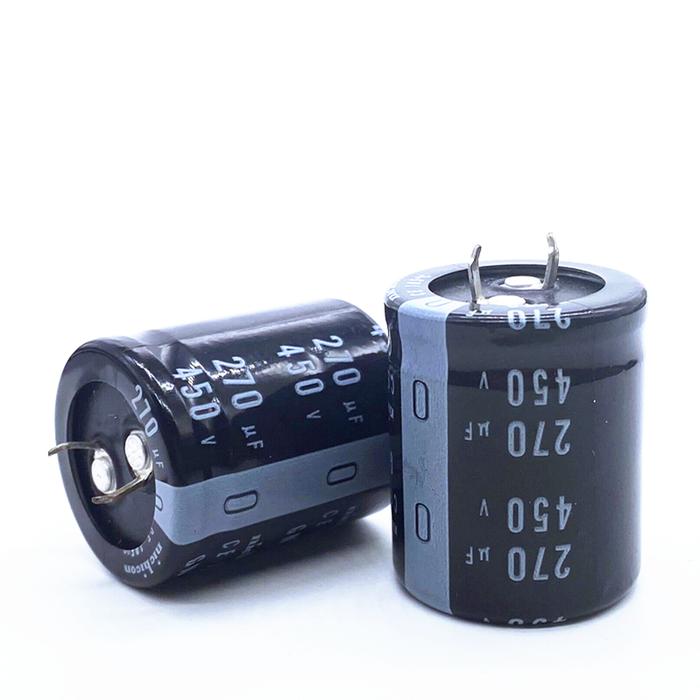 2pcs/lot 450v 270uf Radial DIP Aluminum Electrolytic Capacitors size 30*35 270uf 450v Tolerance 20%