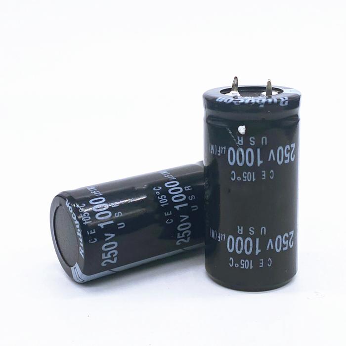 1pcs/lot 250V 1000UF Radial DIP Aluminum Electrolytic Capacitors size 25*50mm 1000UF 250V Tolerance 
