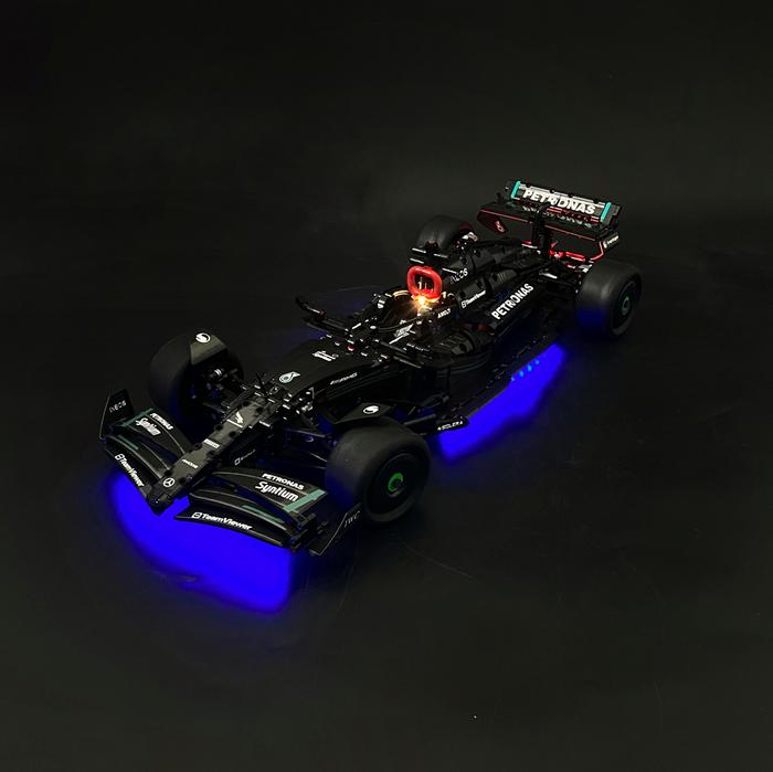 BYB LED Light For 42171 AMG F1 W14 E Building Blocks Decorative Lamp Remote Control Not Include Lego