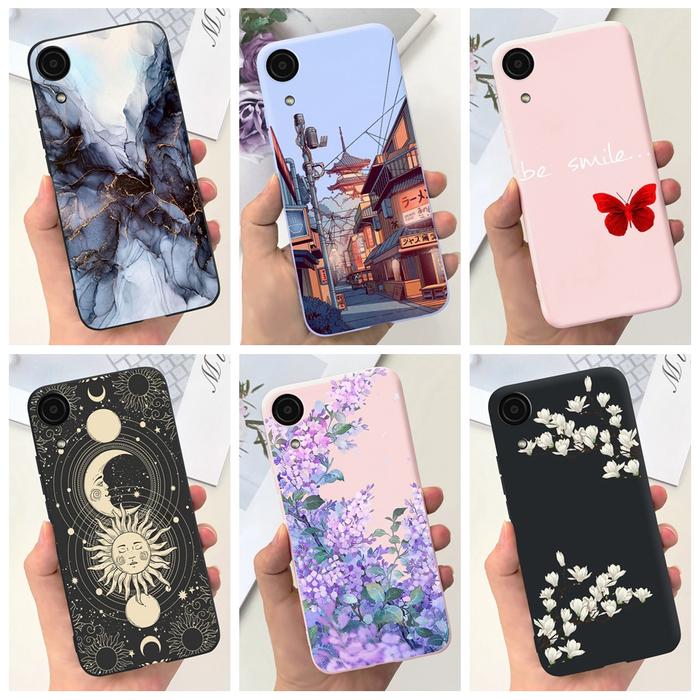 For Samsung A03 Core Case A032F Soft Silicone Popular Flower Phone Cover For Samsung Galaxy A03 A 03