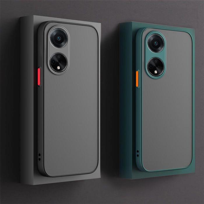 Case For OPPO A38 4G Cover On Orro Opo Appo A18 Capas Shockproof Phone Back Bumper Matte Translucent