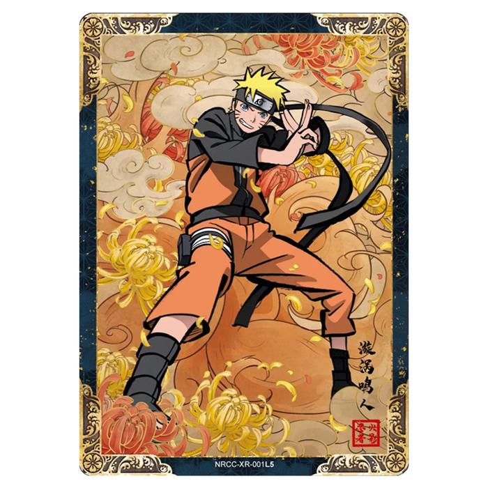 kayou Naruto cards XR-001-006 Naruto Uzumaki Jiraiya Namikaze Minato Kakashi Hagi Boy Anime Collecti