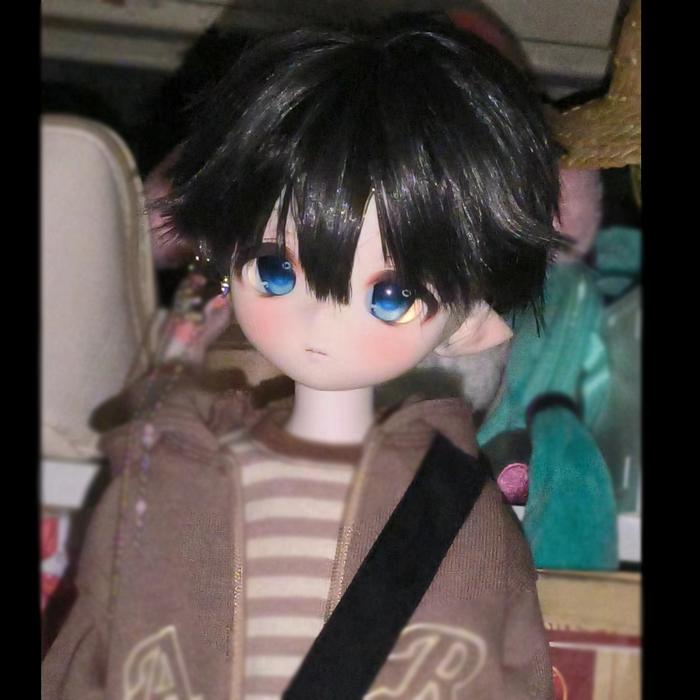 New 1/4 BJD Doll Head With Body No Face up Resin BJD Doll Anime Boy NudeDoll Ball Jointed Dolls With