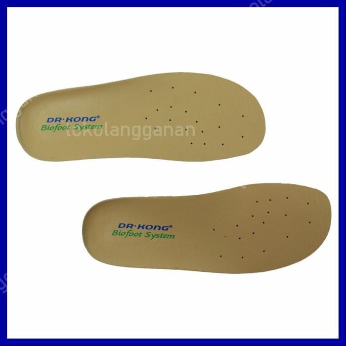 Dr. Kong Sol Dalam Sepatu Anak Ukuran 30 - Cokelat