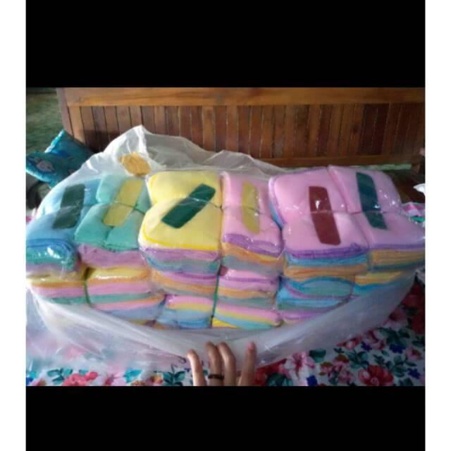 NEW MINDIL /SAPU TANGGAN 19*19/PEMBALUT WANITA/HANDUK SOUVENIR TERLARIS